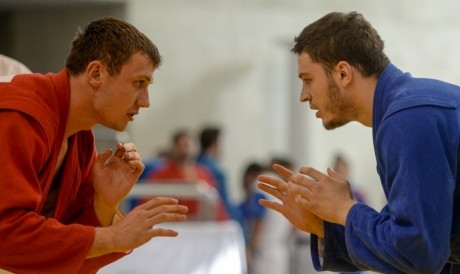 Action continued today at the World University Sambo Championships ©FIAS