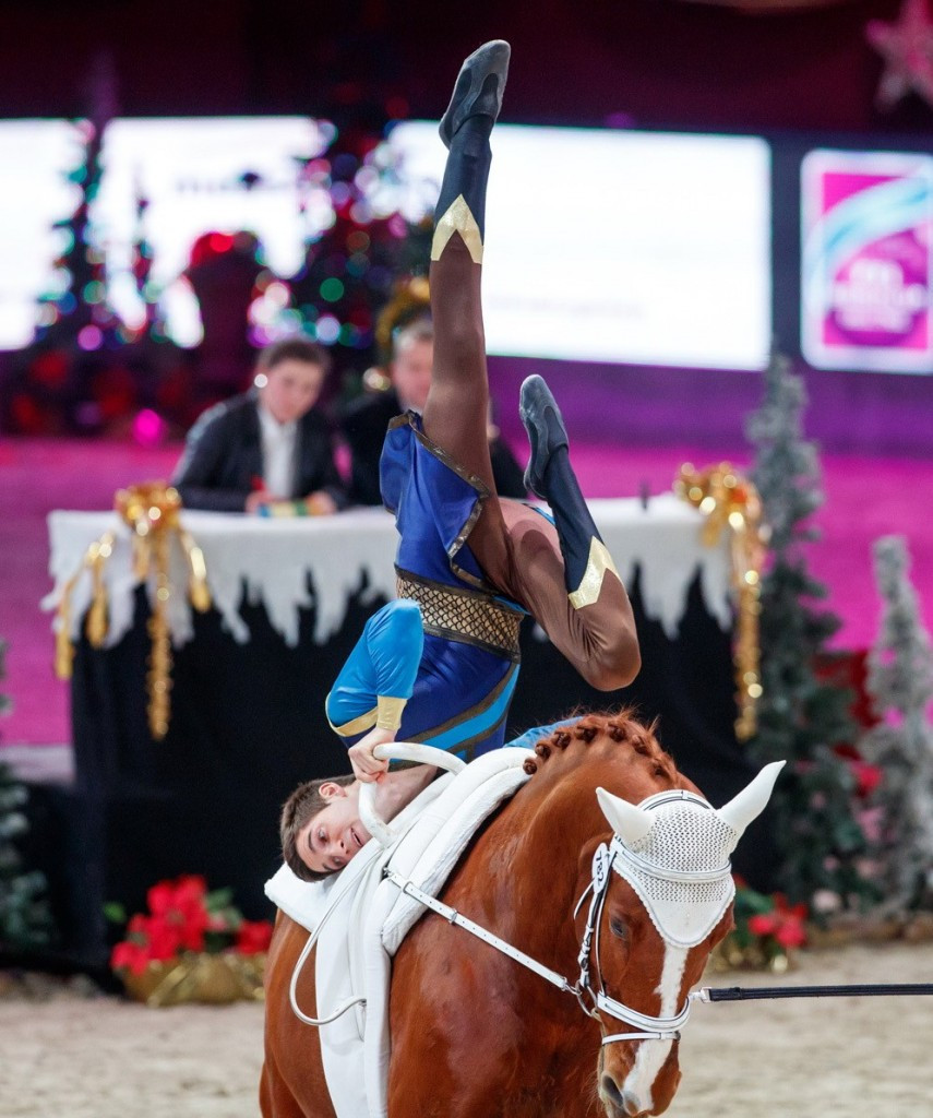 Heppler maintains good run of form with victory at FEI World Cup Vaulting event in Salzburg