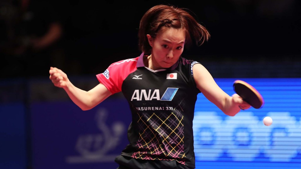 Kasumi Ishikawa was one of two Japanese women's singles players to suffer semi-final defeats at the ITTF World Tour Grand Finals in Doha ©QTTA