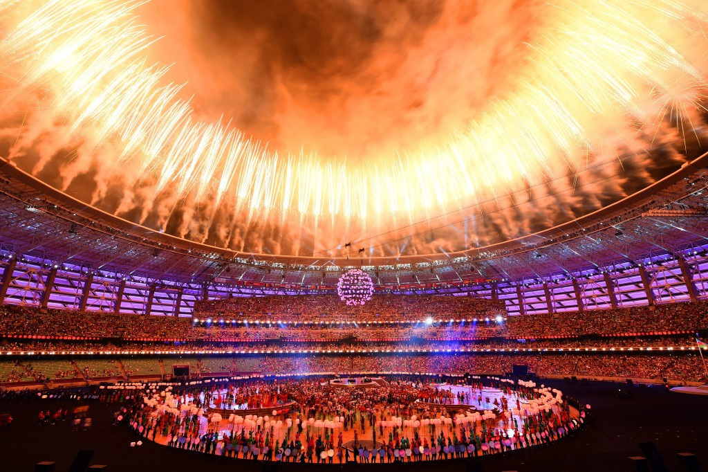 A firework display brought the Closing Ceremony to an end ©Getty Images