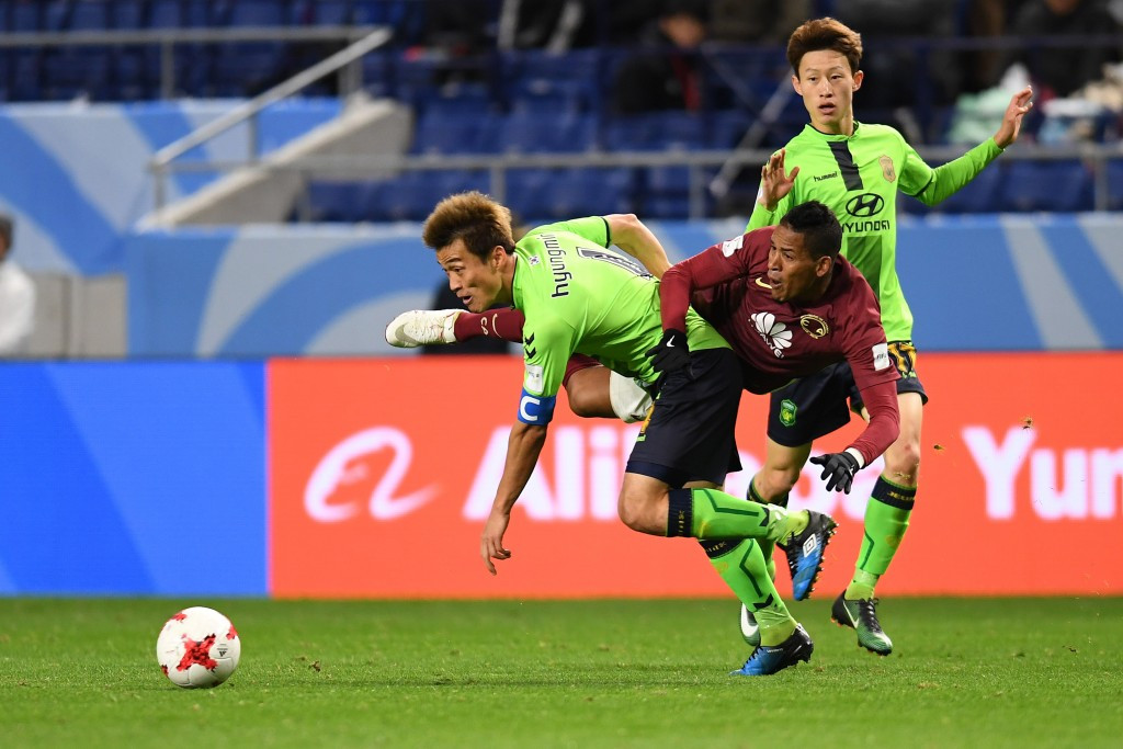 Club America got the better of their South Korean opponents Jeonbuk Hyundai Motors ©Getty Images