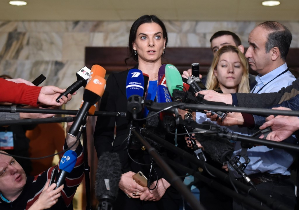 Exclusive: Isinbayeva claims "Russia must be allowed back" by IAAF and says they have done everything asked