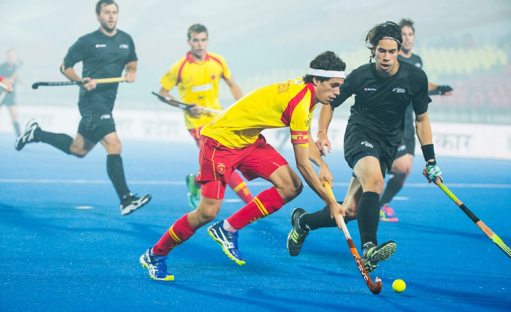 Spain secured their place in the quarter-finals of the Men’s Junior Hockey World Cup in Lucknow after a dramatic last-minute equaliser against New Zealand ensured them the runners-up spot in Pool C ©FIH
