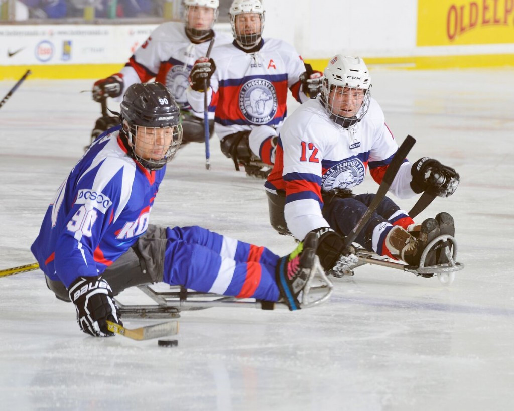Norway came from a goal down to beat South Korea in the bronze medal match ©Twitter/World Sledge