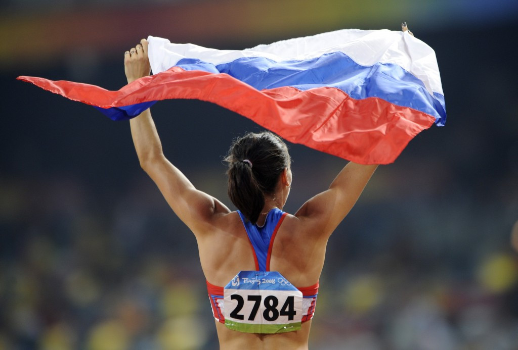 Yelena Isinbayeva has won two Olympic gold medals, at Athens in 2004 and Beijing 2008 ©Getty Images