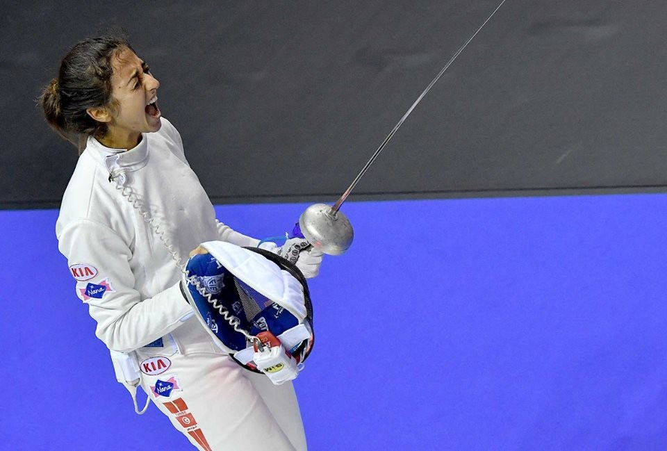 Tunisia's Besbes takes top honours in women's event at FIE Doha Épée Grand Prix