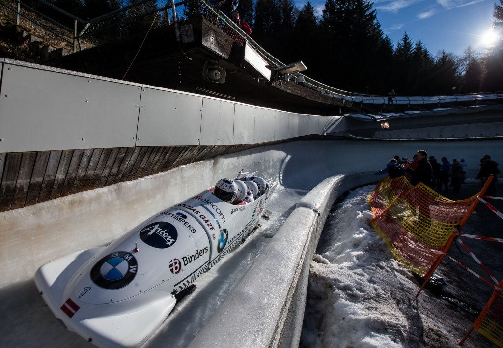 Latvia are also the four-man bobsleigh defending world champions ©Getty Images