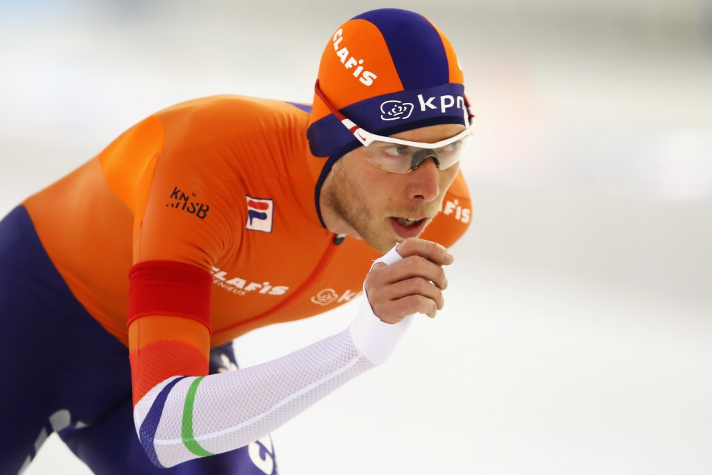 Jorrit Bergsma was triumphant over 10,000m ©Getty Images 