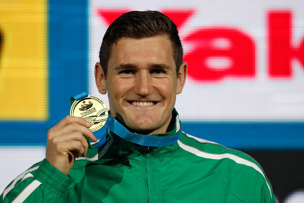 South Africa’s Cameron van der Burgh ended his long wait for a gold medal in the men's 50m breaststroke ©Getty Images