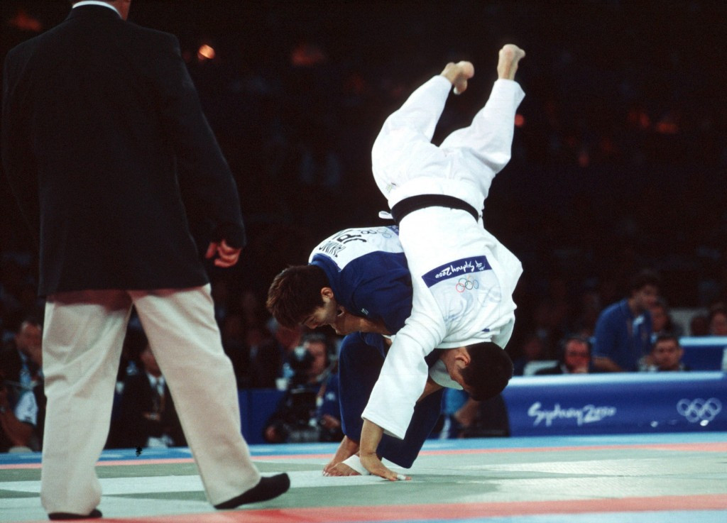 Chonosuke Takaki helped coach Makoto Takimoto, who won Olympic gold at Sydney 2000 ©Getty Images