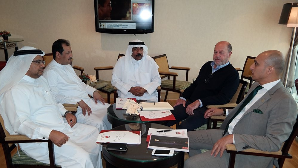 WKF President Antonio Espinós has met with leading officials in Dubai to discuss preparations for the 2017 Karate1 Premier League event in the United Arab Emirates city ©WKF
