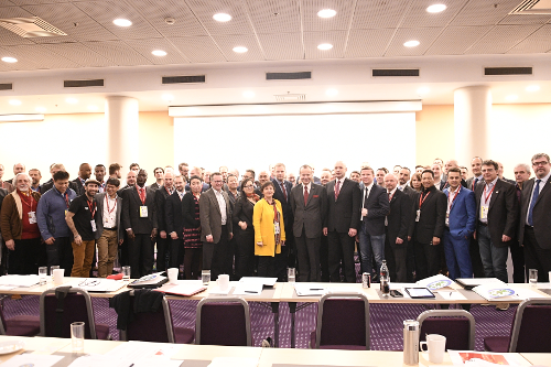 The governing body's General Assembly was held during the World Floorball Championships in the Latvian capital of Riga ©IFF