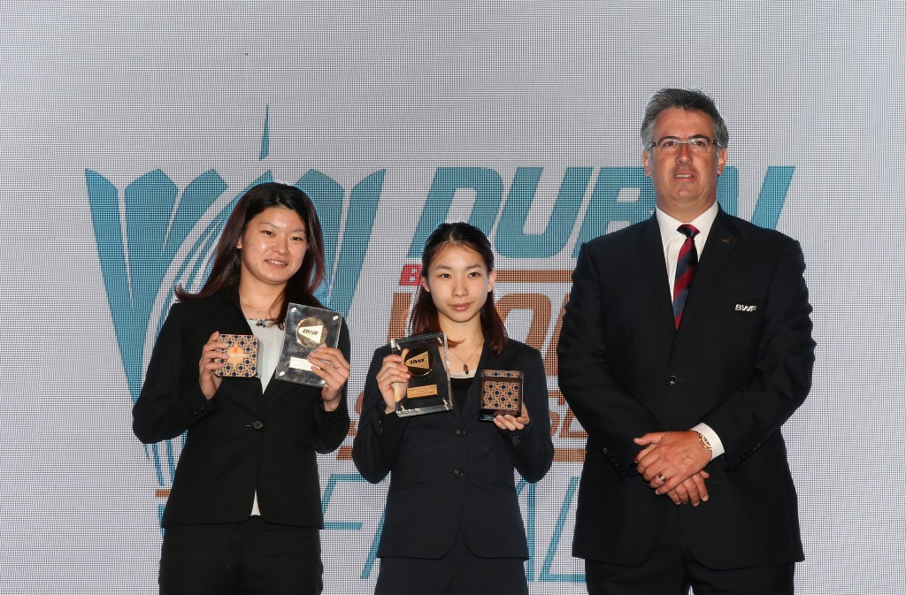 Japan's Olympic women's doubles champions earn BWF Female Player of the Year honour 