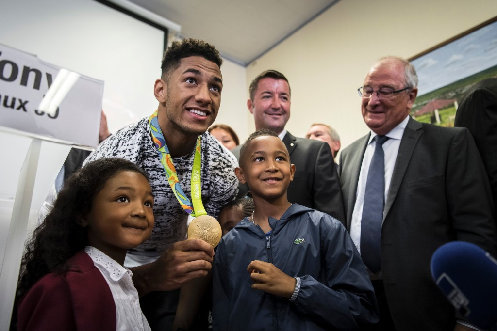 Tony Yoka is a graduate of the Youth World Championships ©Getty Images