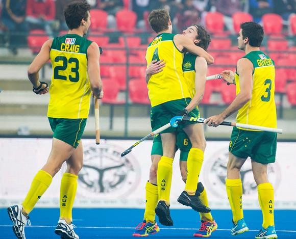 Australia defeated South Korea to maintain their 100 per cent record ©FIH