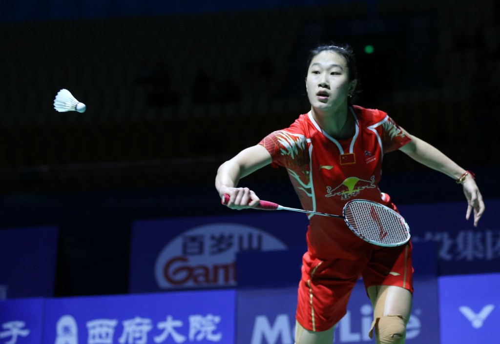 Sun Yu will take on Thailand’s Ratchanok Intanon in the first women's singles match of the tournament ©Getty Images
