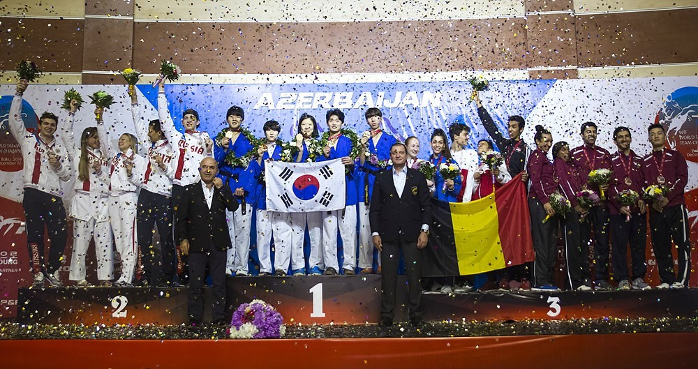 South Korea win inaugural mixed gender event at WTF World Taekwondo Team Championships