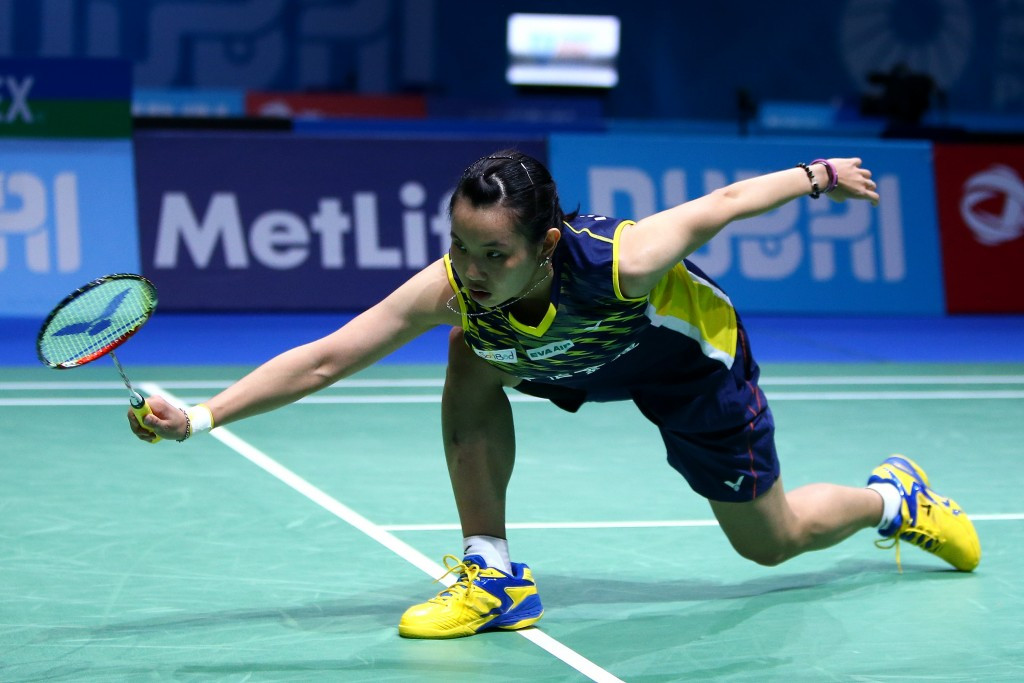There was no such problem for world number one Tai Tzu Ying in the women's singles ©Getty Images