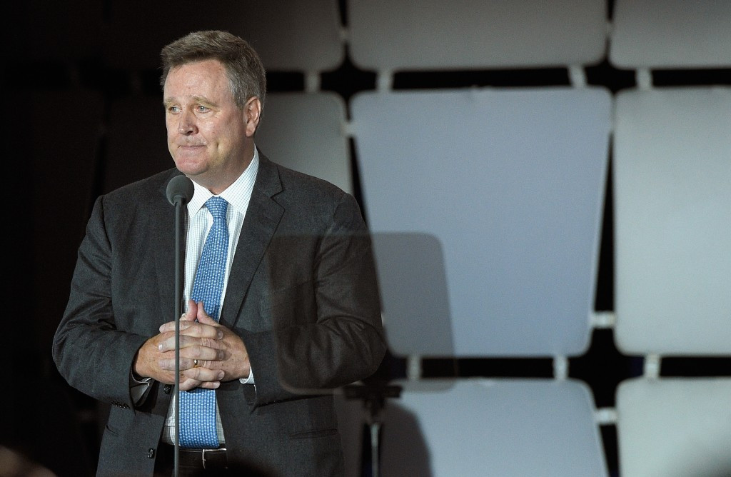 Scott Blackmun revealed how they have been working with USA Hockey on a "plan B" for Pyeongchang 2018 ©Getty Images