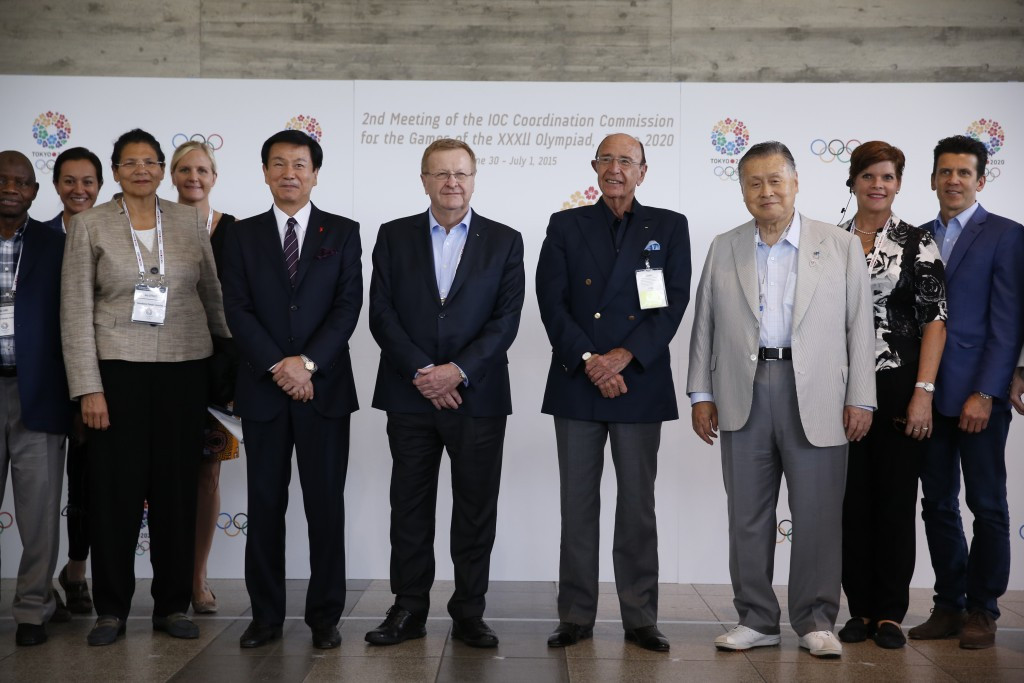 The visit to inspect Makuhari Messe came at the second visit of the International Olympic Committee's Coordination Commission to inspect preparations for Tokyo 2020 