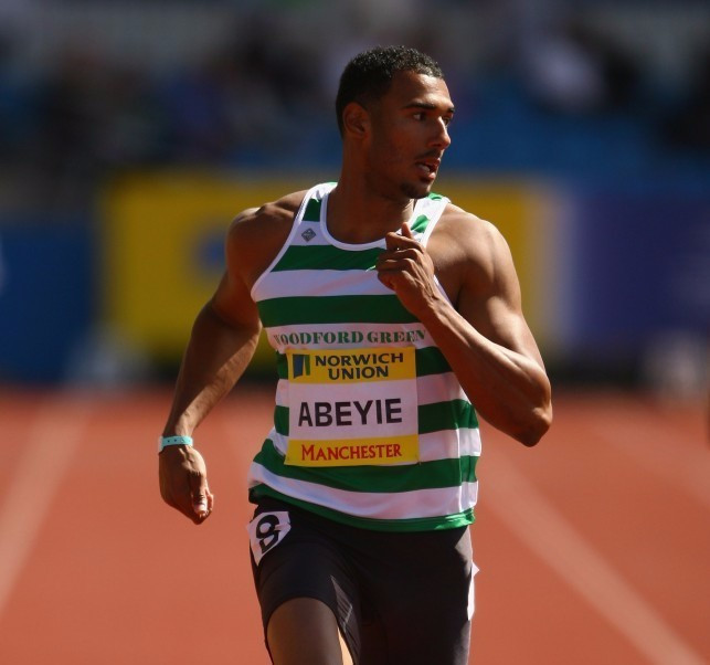 Former Team GB sprinter Tim Abeyie was among the latest batch of 19 athletes sanctioned for doping offences by the IAAF ©Getty Images