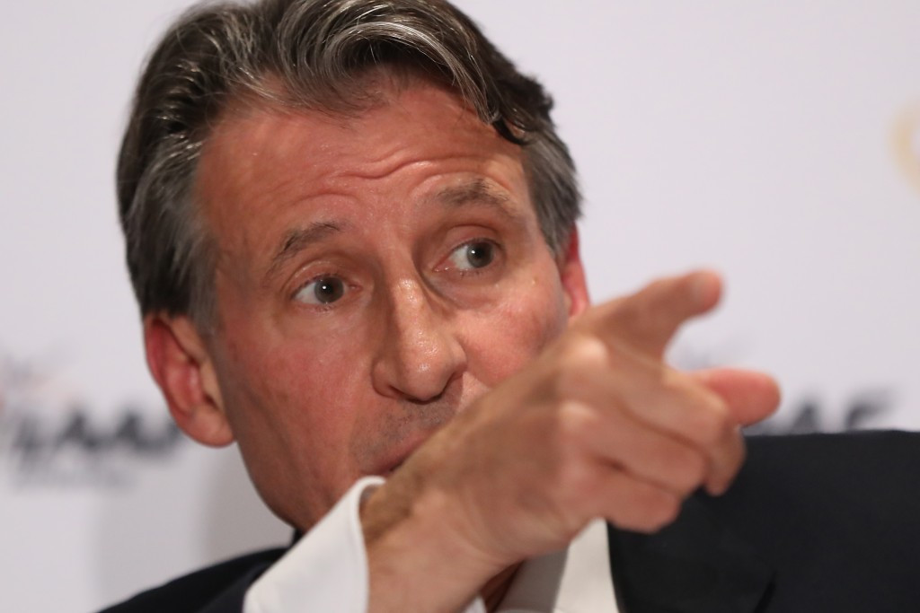 Sebastian Coe has admitted his anger at the Russian doping allegations surrounding London 2012 ©Getty Images 