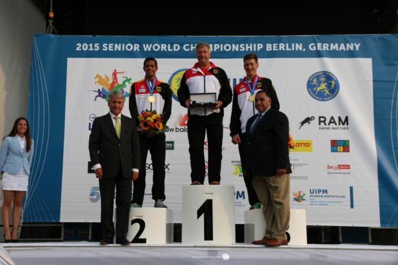 Hosts Germany start Modern Pentathlon World Championships in style with men's team relay victory