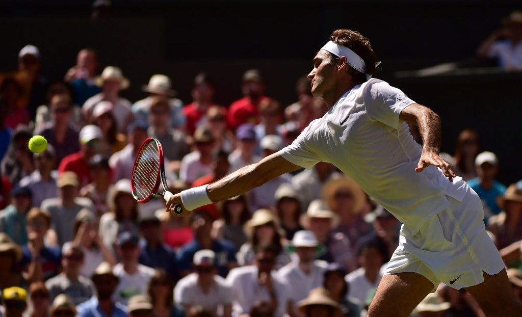 Seven-time winner Roger Federer claimed a straighforward win over Damir Dzumhur