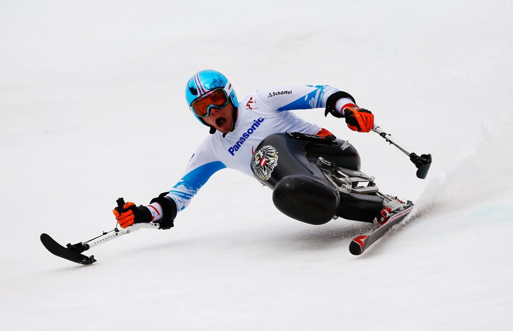 Roman Rabl won the men's sitting giant slalom ©Getty Images