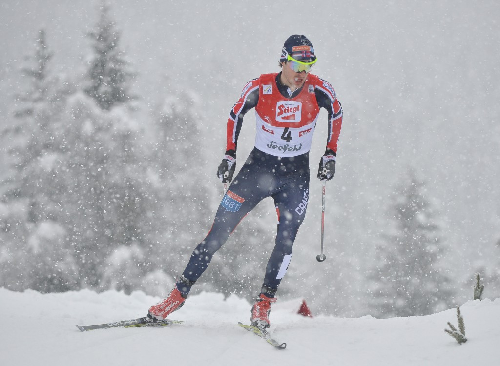 Olympic champion Jørgen Graabak will be striving to help Norway to success ©Getty Images