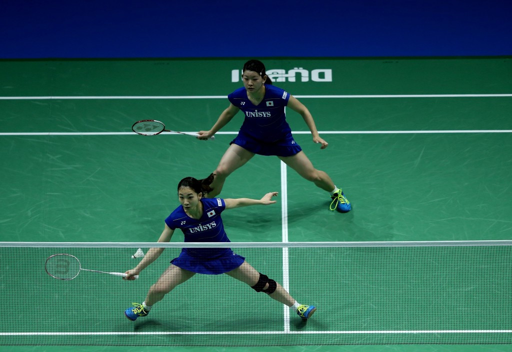Japan’s Misaki Matsutomo and Ayaka Takahashi  reached the women's doubles final ©Getty Images