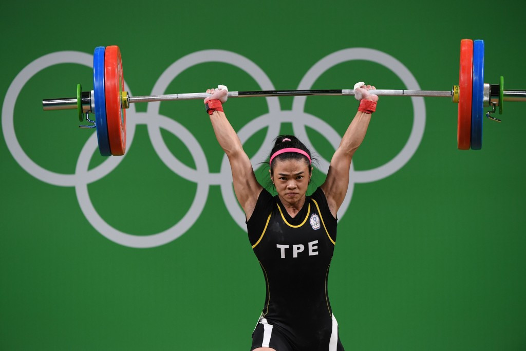 Chinese Taipei's Hsu Shu-ching won women's 53kg weightlifting gold at the Rio 2016 Olympic Games ©Getty Images