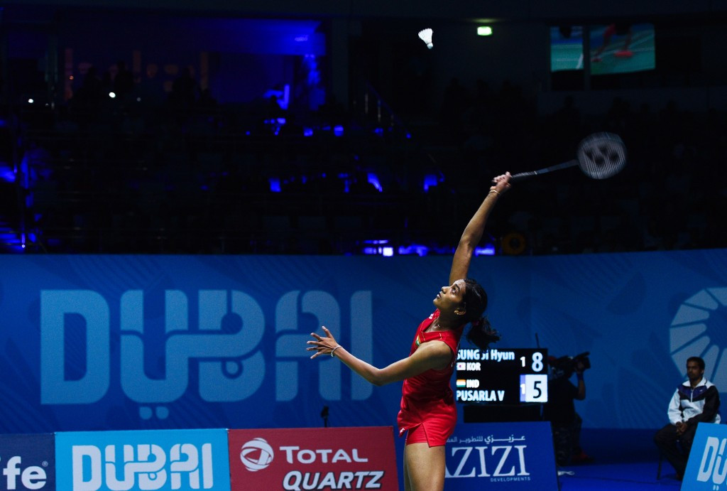 India’s Pusarla Sindhu enjoyed huge crowd support but fell to defeat in the women's singles semi-final ©Getty Images
