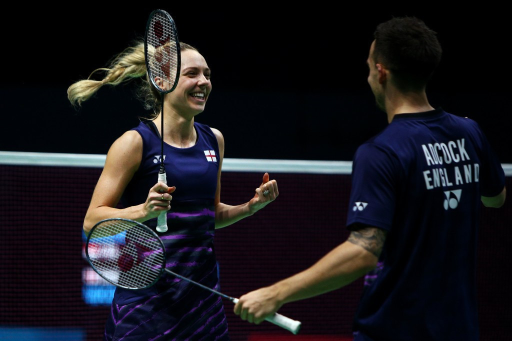 Chris and Gabby Adcock reached the mixed doubles final for the second successive year ©Getty Images