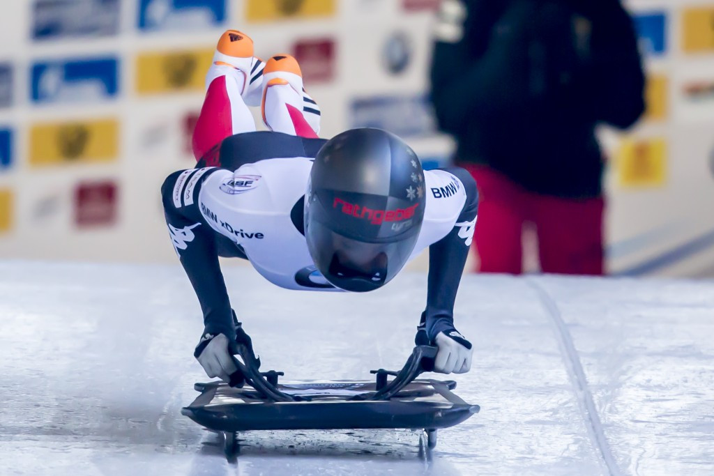 Janine Flock won the women's skeleton title  ©Getty Images 