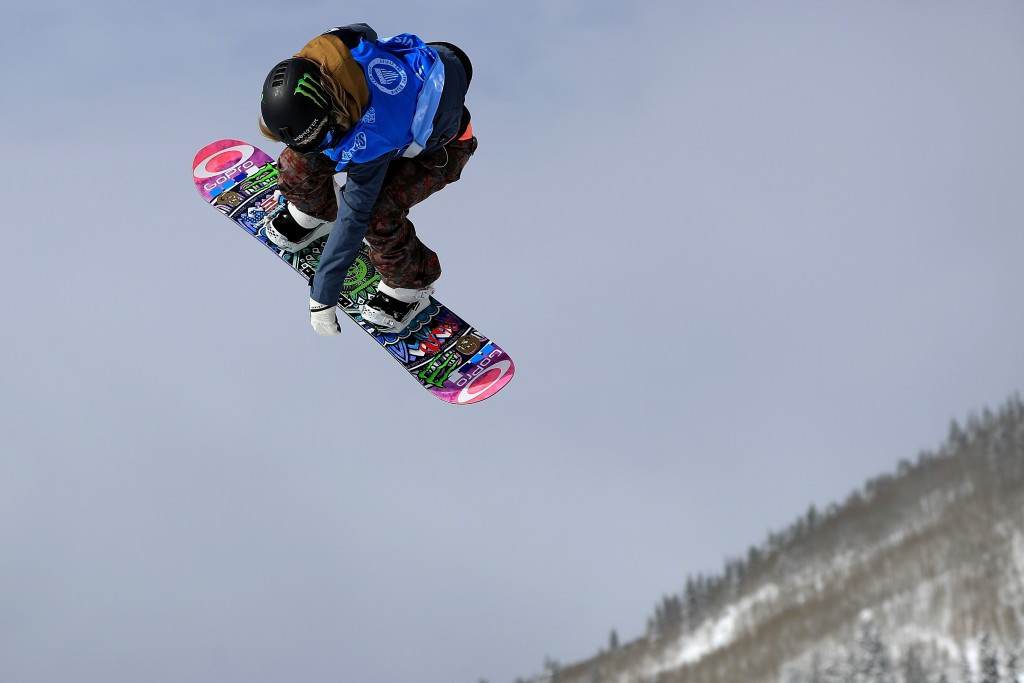 Jamie Anderson of the United States pulls off a trick on her way to gold in Copper Mountain ©Getty Images
