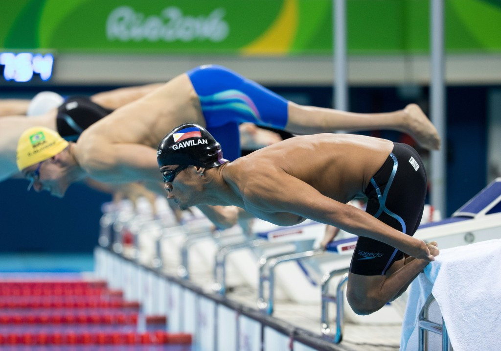 Philippines swimmer Ernie Gawilan pictured competing at the Rio 2016 Paralympic Games ©Getty Images