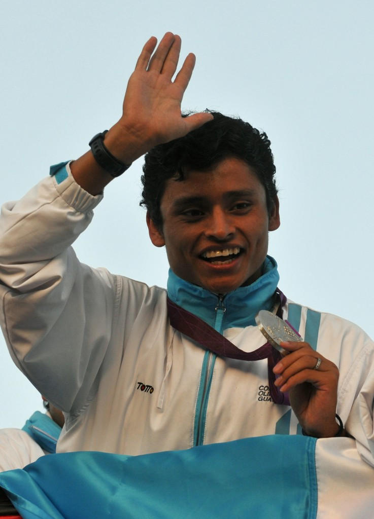 Erick Barrondo is Guatemala's only Olympic medallist ©Getty Images