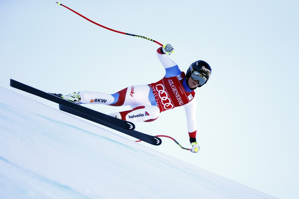 Lara Gut was also on World Cup winning form in Val d'Isere ©Getty Images