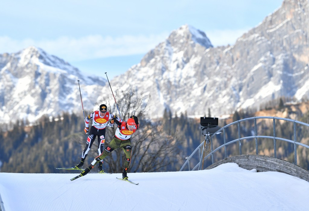 Frenzel secures victory as Germany sweep podium again at FIS Nordic Combined World Cup