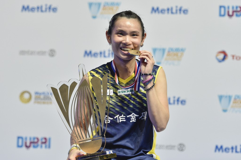 Tai Tzu-Ying won the women's singles for the second time in three years ©Getty Images