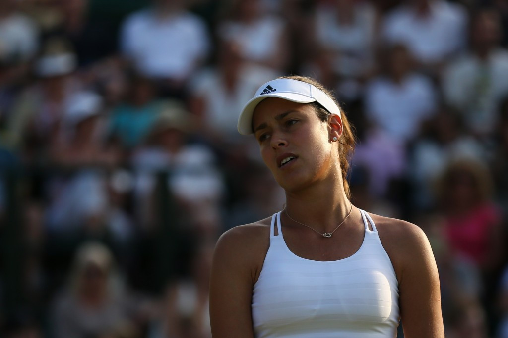 Serbia's Ana Ivanovic was one of the few top seeds to bow out on day three of Wimbledon