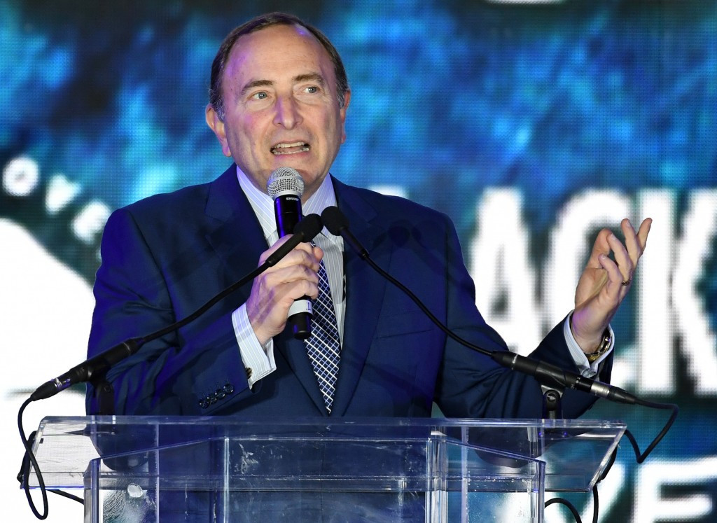 NHL Commissioner Gary Bettman is due to meet with the NHLPA to discuss Olympic participation ©Getty Images