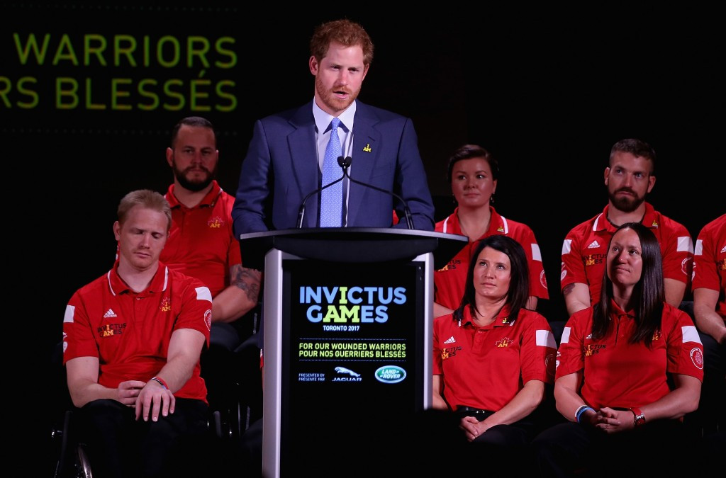 The Invictus Games were established by Prince Harry in 2014 ©Getty Images