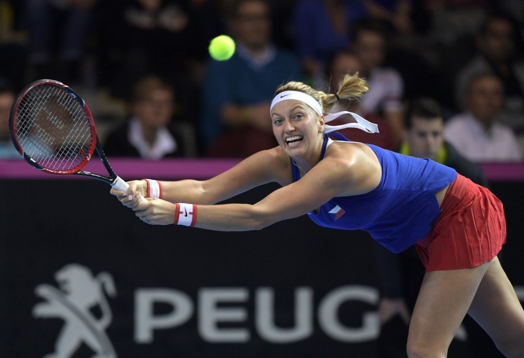 Petra Kvitova is expected to be out for at least six months following the knife attack ©Getty Images