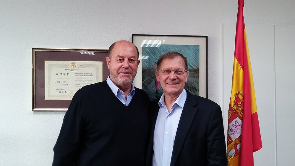 WKF President meets with French counterpart to discuss Premier League event in Paris