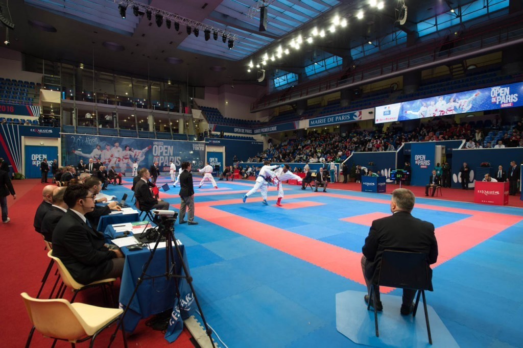 The Karate1 Premier League event in Paris in February will see the curtain rise on the season ©Xavier Servolle/WKF