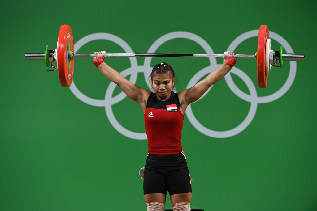 Indonesia’s two Olympic silver medal-winning weightlifters from Rio 2016 have been awarded free houses by their national governing body ©Getty Images
