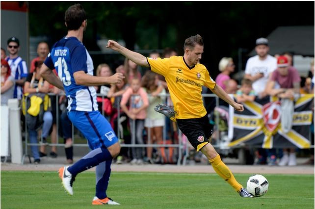 Marc Wachs was shot during the attack, but doctors have said his injuries are "not life-threatening" ©Dynamo Dresden