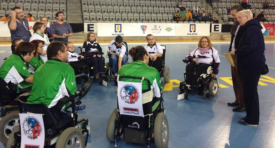 The two organisations have agreed to work together to increase the amount of people with intellectual disabilities playing the sport as they bid to earn a place on the Paralympic Games programme ©Euro Hockey